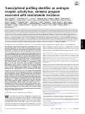 Cover page: The DNA methylation landscape of advanced prostate cancer