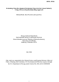 Cover page: Evaluating Clean Development Mechanism Projects in the Cement Industry Using a Process-Step Benchmarking Approach