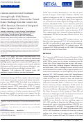 Cover page: Current Antiretroviral Treatment Among People With Human Immunodeficiency Virus in the United States: Findings from the Centers for AIDS Research Network of Integrated Clinic Systems Cohort