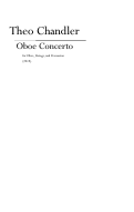 Cover page: Oboe Concerto