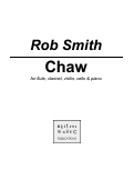 Cover page: Chaw