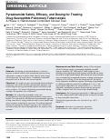 Cover page: Pyrazinamide Safety, Efficacy, and Dosing for Treating Drug-Susceptible Pulmonary Tuberculosis: A Phase 3, Randomized Controlled Clinical Trial