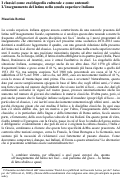 Cover page: I classici come enciclopedia culturale e come antenati: l’insegnamento del latino nella scuola superiore italiana