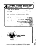 Cover page: SOOT AND RADIATION IN FREE BOUNDARY LAYER FLAMES