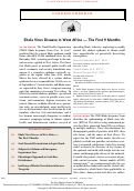 Cover page: Ebola Virus Disease in West Africa — The First 9 Months