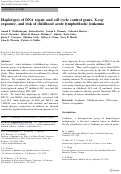 Cover page: Haplotypes of DNA repair and cell cycle control genes, X-ray exposure, and risk of childhood acute lymphoblastic leukemia