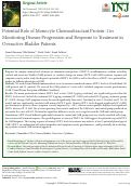 Cover page: Potential Role of Monocyte Chemoattractant Protein-1 in Monitoring Disease Progression and Response to Treatment in Overactive Bladder Patients