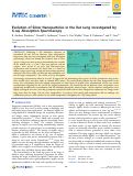 Cover page: Evolution of Silver Nanoparticles in the Rat Lung Investigated by X‑ray Absorption Spectroscopy