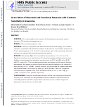 Cover page: Association of Structural and Functional Measures With Contrast Sensitivity in Glaucoma.