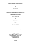 Cover page: Climate Change and Conceptual Change