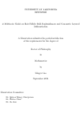 Cover page of A Multiscale Model on Hair Follicle Bulb Replenishment and Concentric Layered Differentiation