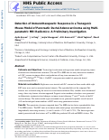 Cover page: Detection of Immunotherapeutic Response in a Transgenic Mouse Model of Pancreatic Ductal Adenocarcinoma Using Multiparametric MRI Radiomics: A Preliminary Investigation