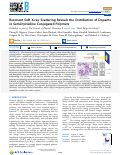 Cover page: Resonant Soft X-ray Scattering Reveals the Distribution of Dopants in Semicrystalline Conjugated Polymers.