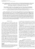 Cover page: Safety, Immunogenicity, and Protective Efficacy of Intradermal Immunization with Aseptic, Purified, Cryopreserved Plasmodium falciparum Sporozoites in Volunteers Under Chloroquine Prophylaxis: A Randomized Controlled Trial