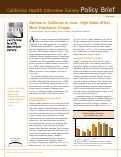 Cover page: Asthma in California in 2001: High Rates Affect Most Population Groups