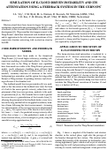 Cover page: SIMULATION OF E-CLOUD DRIVEN INSTABILITY AND ITS ATTENUATION USING A FEEDBACK SYSTEM IN THE CERN SPS