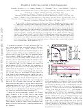 Cover page: Absolutely Stable Time Crystals at Finite Temperature