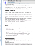 Cover page: Comparative impact of methamphetamine and other drug use on viral suppression among sexual minority men on antiretroviral therapy