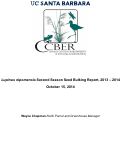Cover page: <em>Lupinus nipomensis</em> Second Season Seed Bulking Report, 2013 – 2014
