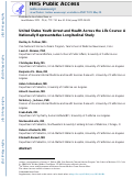 Cover page: United States Youth Arrest and Health Across the Life Course: A Nationally Representative Longitudinal Study