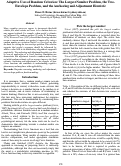 Cover page: Adaptive uses of random criterion: The largest number problem, the two-envelope problem, and the anchoring and adjustment heuristic