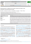 Cover page: Characterization of California olive pomace fractions and their in vitro antioxidant and antimicrobial activities