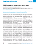 Cover page: Race, ancestry, and genetic risk for kidney failure