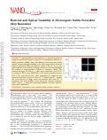 Cover page: Electrical and Optical Tunability in All-Inorganic Halide Perovskite Alloy Nanowires