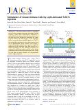 Cover page: Stimulation of Innate Immune Cells by Light-Activated TLR7/8 Agonists