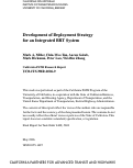 Cover page: Development of Deployment Strategy for an Integrated BRT System