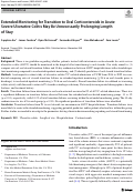 Cover page: Extended Monitoring for Transition to Oral Corticosteroids in Acute Severe Ulcerative Colitis May Be Unnecessarily Prolonging Length of Stay.