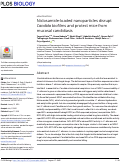 Cover page: Niclosamide-loaded nanoparticles disrupt Candida biofilms and protect mice from mucosal candidiasis