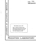 Cover page: THE PHOTO-DISSOCIATION OF THE DEUTERON BY HIGH ENERGY GAMMA RAYS