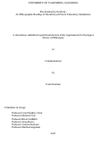 Cover page: The Standard in the Body: An Ethnographic Reading of Standardized Patient Laboratory Simulations