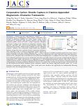 Cover page: Cooperative Carbon Dioxide Capture in Diamine-Appended Magnesium-Olsalazine Frameworks.