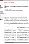 Cover page: Identifying the complex types of atmosphere-ocean interactions in El Niño