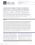 Cover page: Using ToxCast to Explore Chemical Activities and Hazard Traits: A Case Study With Ortho- Phthalates