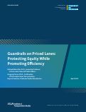 Cover page of Guardrails on Priced Lanes: Protecting Equity While Promoting Efficiency