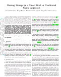 Cover page: Sharing Storage in a Smart Grid: A Coalitional Game Approach