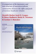 Cover page: A comparison of the taxonomic and trait structure of macroinvertebrate communities between the riffles and pools of montane headwater streams