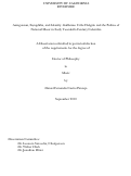 Cover page: Antagonism, Europhilia, and Identity: Guillermo Uribe Holguín and the Politics of National Music in Early Twentieth-Century Colombia