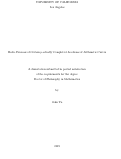 Cover page: Hecke Freeness of Certain p-adically Completed Jacobians of Arithmetic Curves