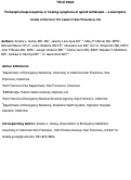 Cover page: Prehospital buprenorphine in treating symptoms of opioid withdrawal - a descriptive review of the first 131 cases in San Francisco, CA.