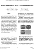 Cover page: Fast Deformable Registration on the GPU: A CUDA Implementation of Demons