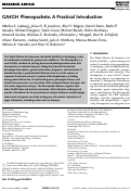 Cover page: GA4GH Phenopackets: A Practical Introduction