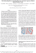 Cover page: The Relationship Between Teaming Behaviours and Joint Capacity of Hybrid Human-Machine Teams