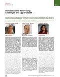 Cover page: Immunity in the Very Young: Challenges and Opportunities
