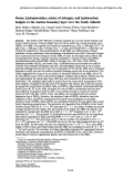 Cover page: Ozone, hydroperoxides, oxides of nitrogen, and hydrocarbon budgets in the marine boundary layer over the South Atlantic