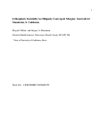 Cover page: Lithospheric instability in obliquely convergent margins: San Gabriel Mountains, southern California