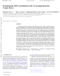 Cover page: Evaluating the QSO contribution to the 21-cm signal from the Cosmic Dawn